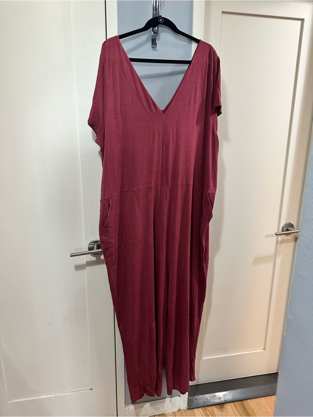 Universal Standard Jenna V Neck Jumpsuit Sz 22/24